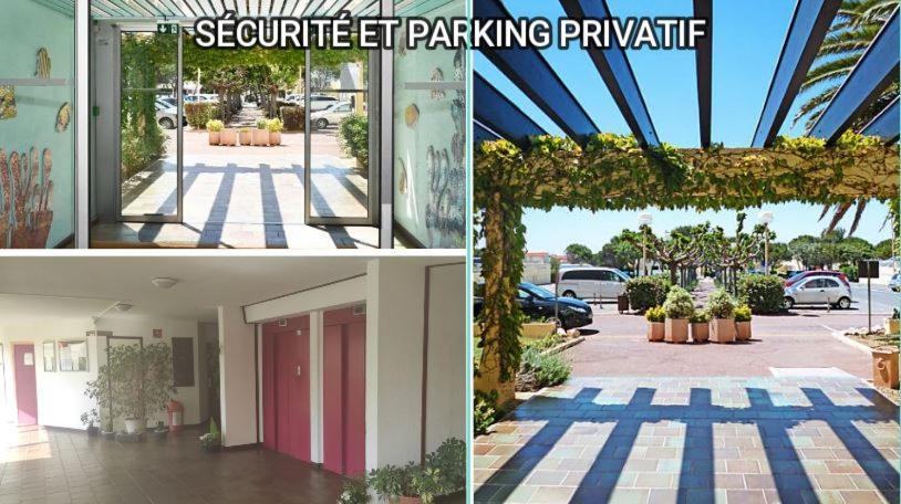 Appartement de vacances - Splendide vue sur mer, Parking privé Le Barcarès Exterior foto