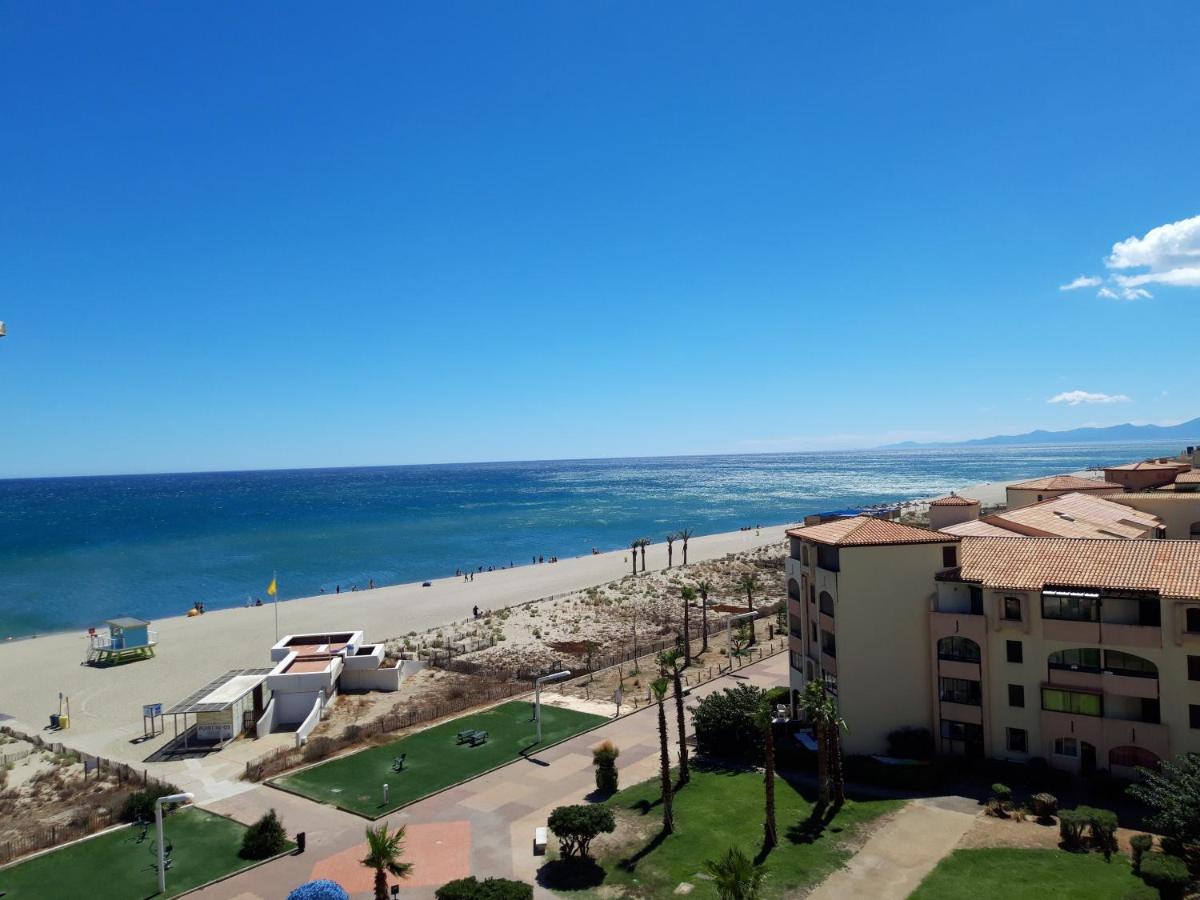 Appartement de vacances - Splendide vue sur mer, Parking privé Le Barcarès Exterior foto