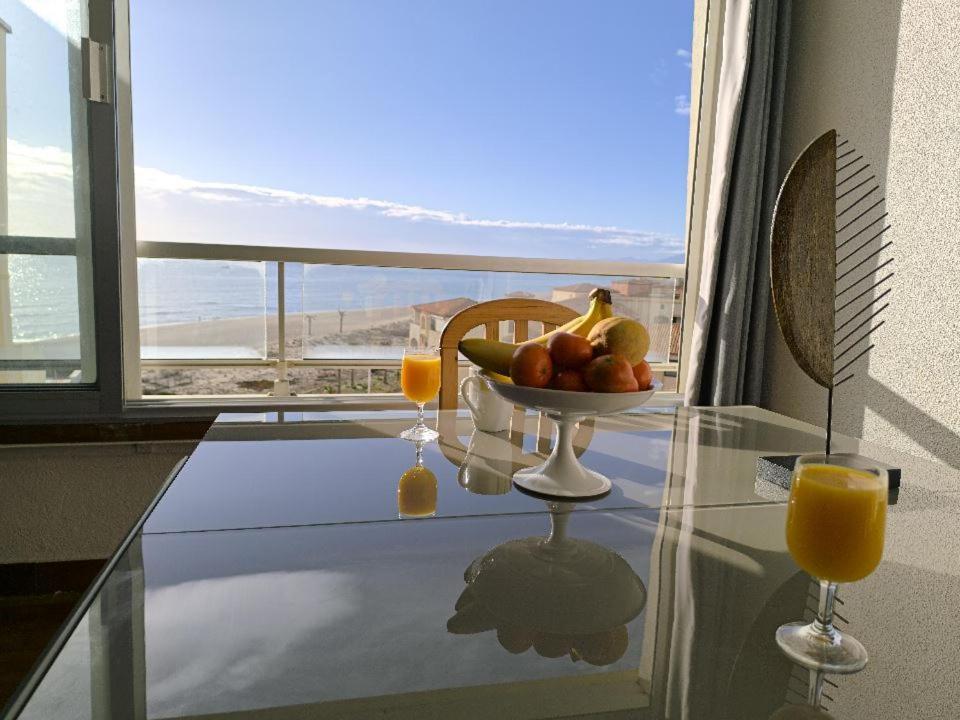 Appartement de vacances - Splendide vue sur mer, Parking privé Le Barcarès Exterior foto