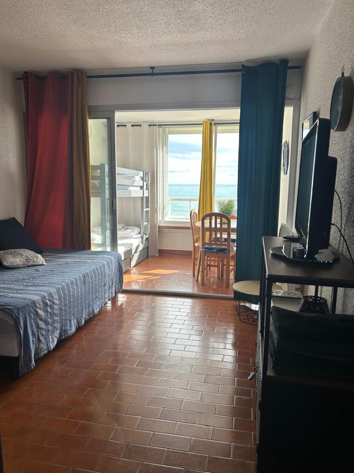 Appartement de vacances - Splendide vue sur mer, Parking privé Le Barcarès Exterior foto
